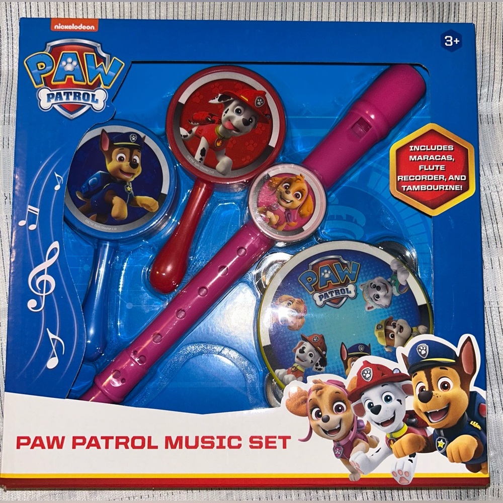 Paw Patrol Music Set 4pc